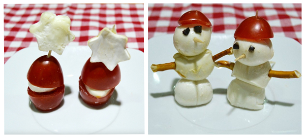 Divertidos canapes para hacer con niños Divertidos canapes para hacer con niños