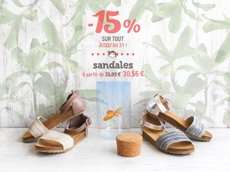 Soldes Sandales Fille et Femme Soldes Sandales Fille et Femme